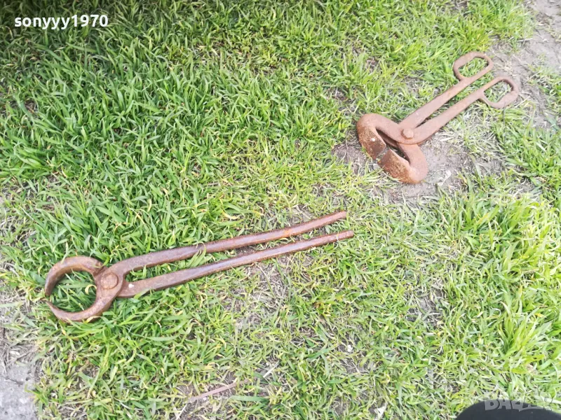 АНТИКИ//РЕЛИКВИ-СТАРИ КОВАШКИ КЛЕЩИ 1404251542, снимка 1
