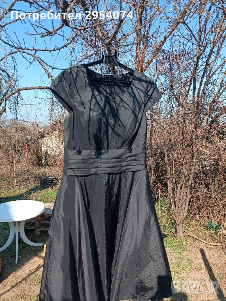 красива черна рокля с 39лв, снимка 1