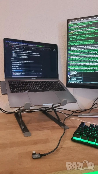 💻 Регулируема стойка за лаптоп  , снимка 1