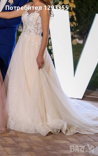 Сватбена рокля., снимка 1