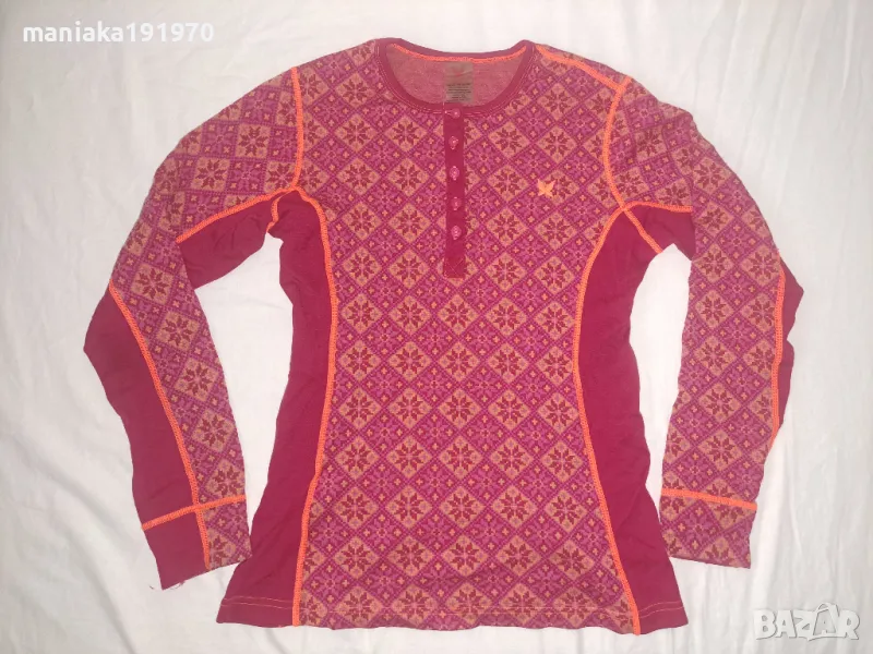 Kari Traa (L) дамска термо блуза мерино 100% Merino Wool, снимка 1
