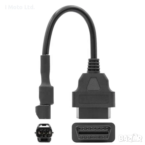 3PIN към OBD2 Адаптер Кабел за Мотоциклети KYMCO, снимка 1
