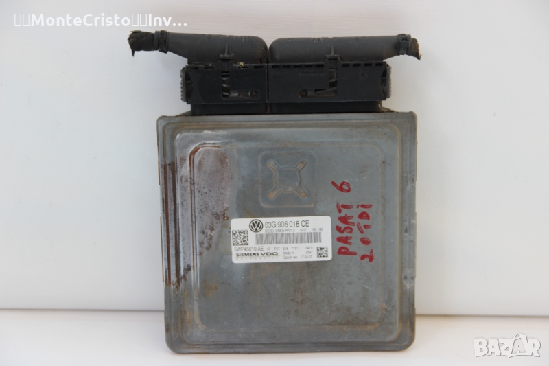 Моторен компютър VW Passat B6 (2005-2011г.) 03G 906 018 CE / 03G906018CE / 5WP45610AE SIMOS PPD1.5, снимка 1