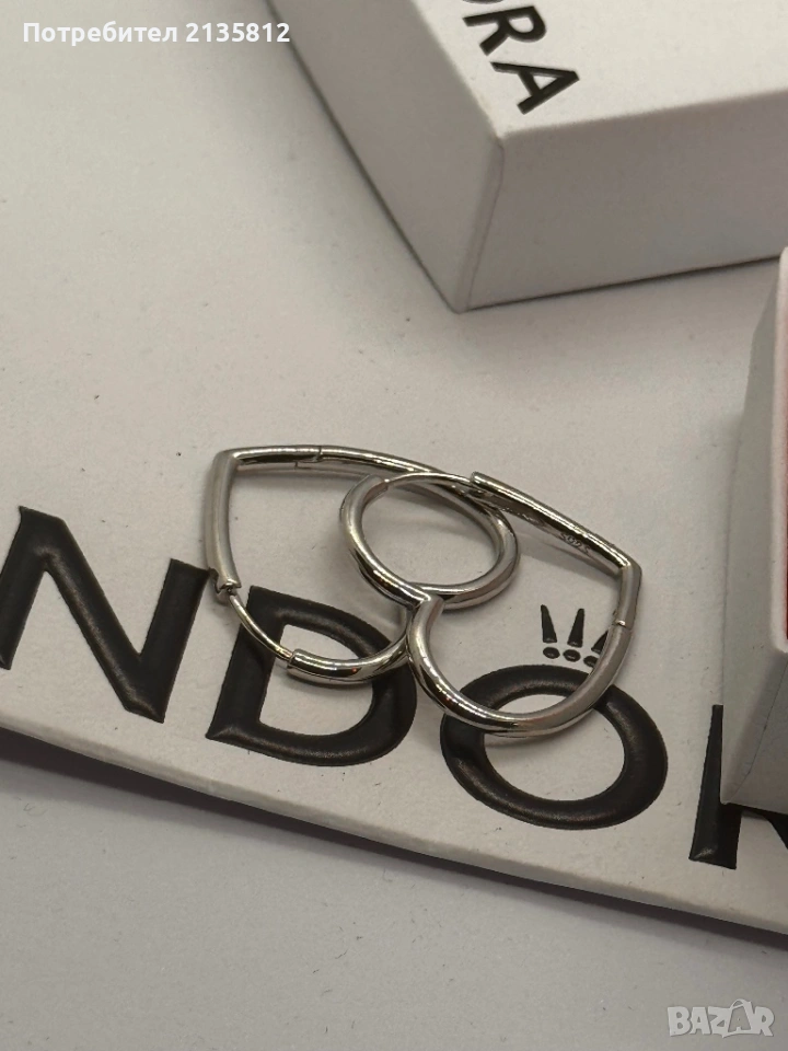 Обеци Пандора Pandora , снимка 1