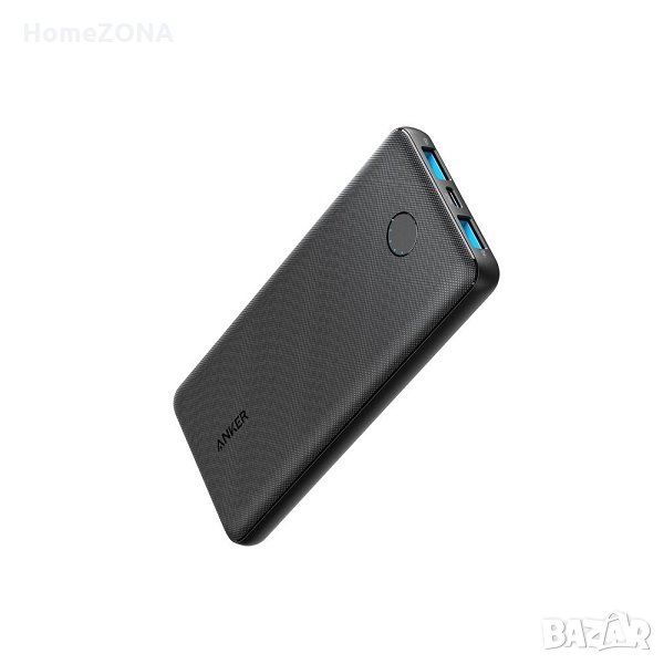 Външна батерия Anker PowerCore Slim 10000 MAh, черен, снимка 1