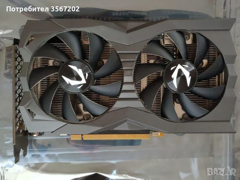 Продавам видео карта zotac 2060 6 gb, снимка 1