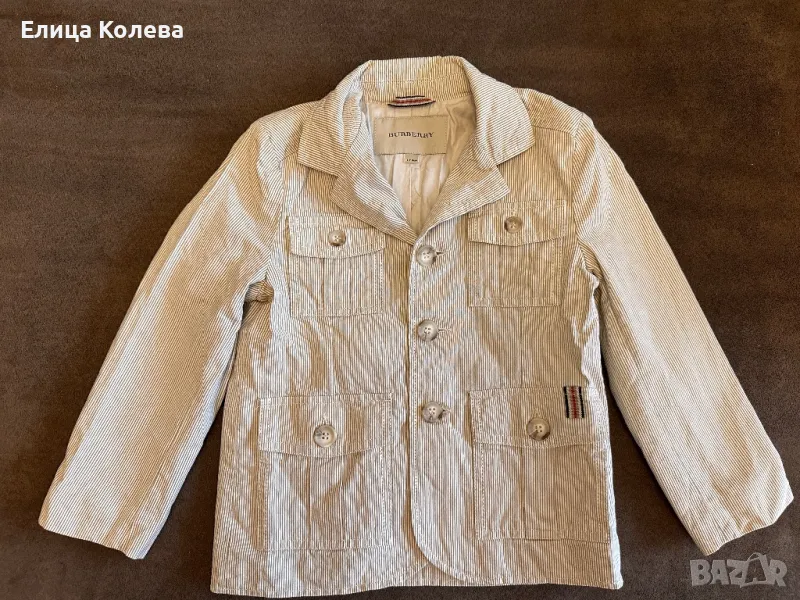 Burberry детско сако 110 см, снимка 1