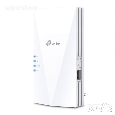 Удължител на интернет обхват TP-Link RE500X AX1500 OneMesh Wi-Fi6 За пълно покритие в дома и офиса, снимка 1