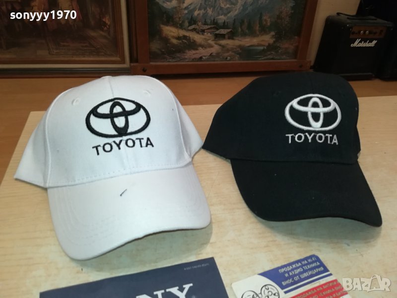 TOYOTA-ШАПКА БЯЛА ИЛИ ЧЕРНА 1108231732, снимка 1