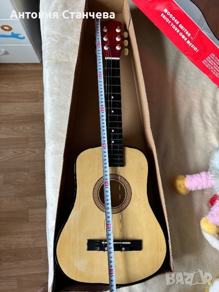 Детска дървена китара 3+ , снимка 1