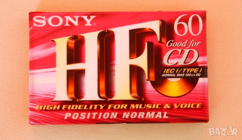 Sony HF 60 Good for CD IEC I TYPE I , снимка 1