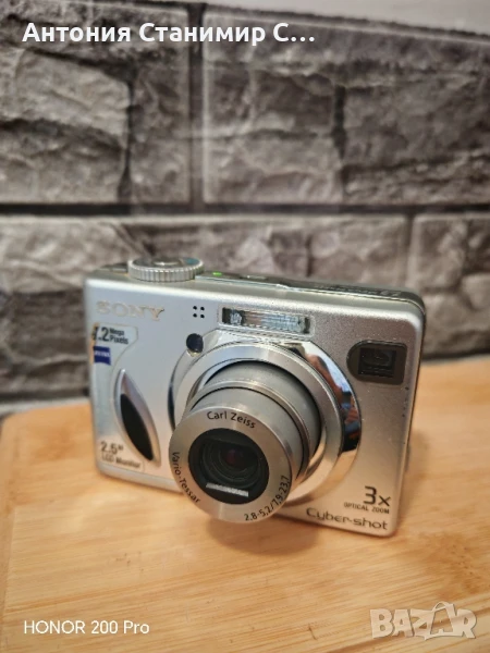 Sony dsc - w7, снимка 1