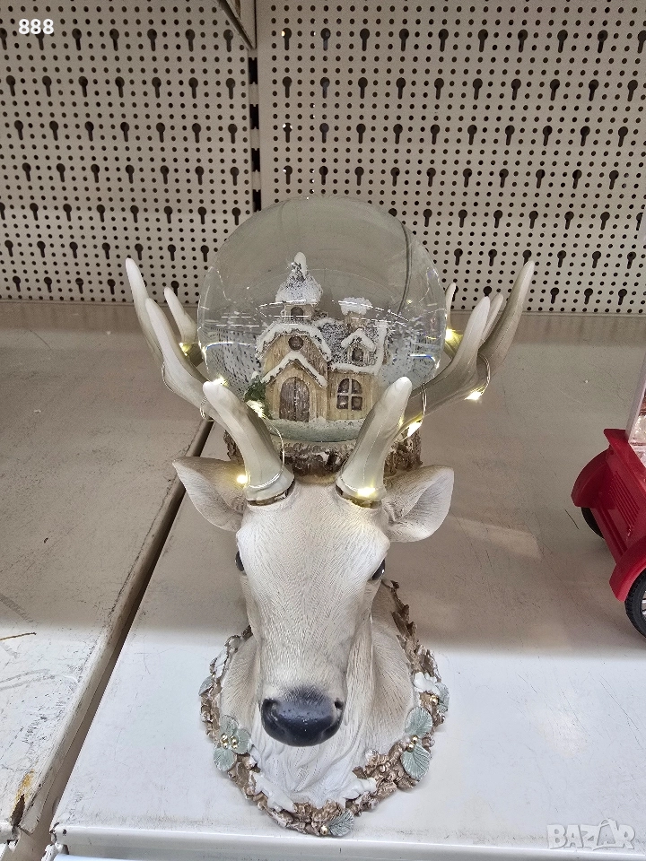 коледни преспапиета с елен, снимка 1