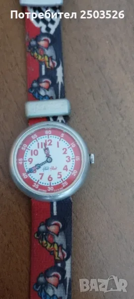 Детски швейцарски часовник"Flik Flag", снимка 1