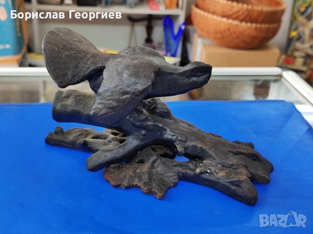 Руска чугунена статуетка касли счлз, снимка 1 - Антикварни и старинни предмети - 42099235