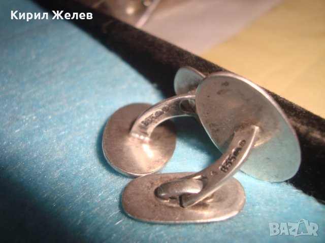 СТАРИННИ СРЕБЪРНИ БУТОНЕЛИ СРЕБРО 835 ГЕРМАНИЯ КОПЧЕТА за РЪКАВЕЛИ АРТ ДЕКО ВИНТИДЖ АКСЕСОАР 26260, снимка 9 - Антикварни и старинни предмети - 34634602