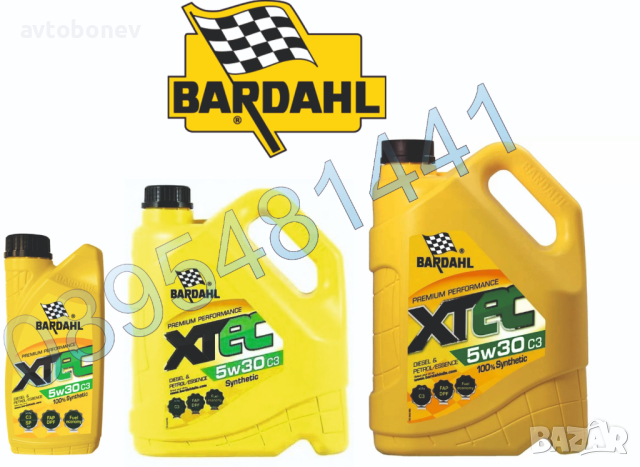 Синтетично двигателно масло BARDAHL XTEC 5W30-C3