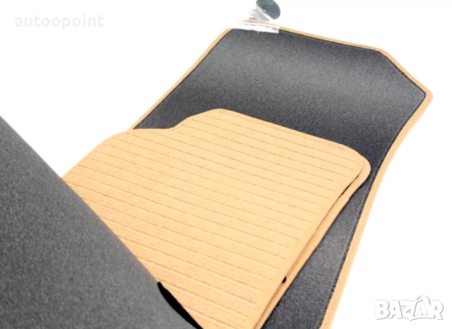 Мокетни стелки за BMW 3 Серия E90 (2005-2012) - бежови Petex, снимка 3 - Аксесоари и консумативи - 53763324