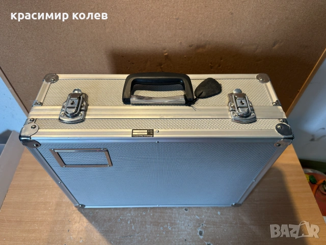 немски алуминиев куфар, снимка 2 - Куфари с инструменти - 53756476