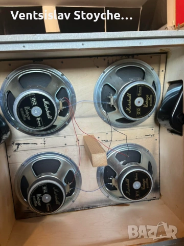 Marshall Jubilee Series 1987 2551AV ОРИГИНАЛЕН 4×12 кабинет, снимка 5 - Други - 53134525