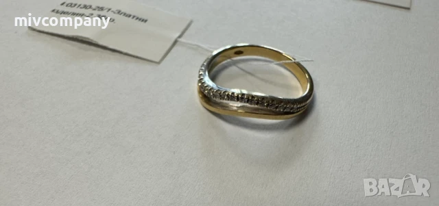 Златен Пръстен 2.38гр  размер - 52, снимка 5 - Пръстени - 50708705