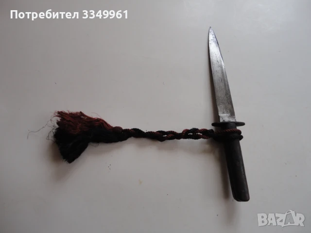 Старинен немски армейски пискюл кортик сабя 