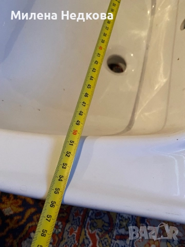 Мивка с ботуш за баня, снимка 3 - Други стоки за дома - 52453156