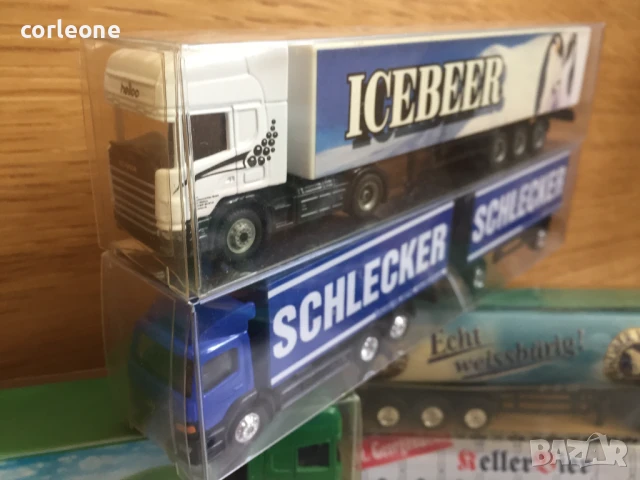 Камиончета в мащаб 1:87 НО различни марки Scania, MAN, Iveco и Mercedes, снимка 3 - Колекции - 50548765