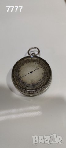 Стар джобен барометър , снимка 2 - Антикварни и старинни предмети - 39584310