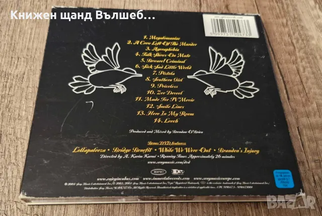 Компакт Дискове - Рок-Метъл: Incubus – A Crow Left On The Murder... - CD + DVD Digipack, снимка 2 - CD дискове - 48936674