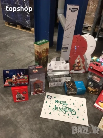 Палети с ЧИСТО НОВА НОВОГОДИШНА СТОКА! Продават се само на ЕДРО!, снимка 8 - Други стоки за дома - 51915065