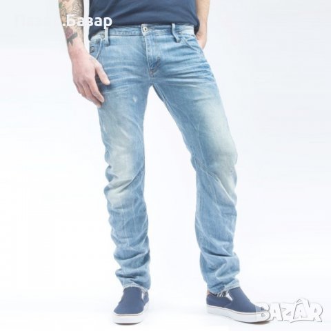 G-STAR RAW ARC 3D Slim Оригинални Дънки Джинси Светлосини 31х33 30х33 (S)