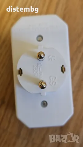 Разклонител за контакт 3-ка, без кабел, снимка 3 - Други - 47676380