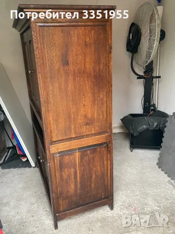 Старинен Бюфет-Шкаф от Орех, снимка 8 - Антикварни и старинни предмети - 49866867