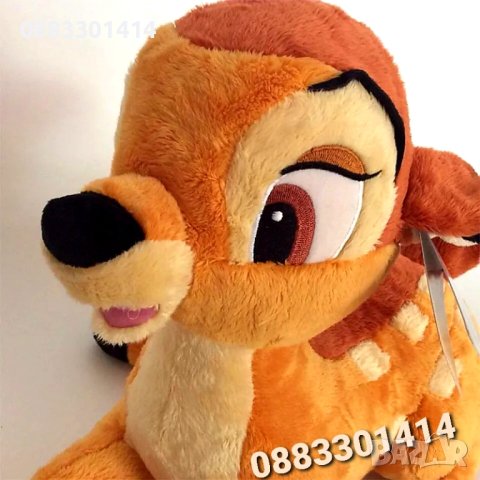 Сърничката Бамби Плюшена 35см, снимка 3 - Плюшени играчки - 41120090