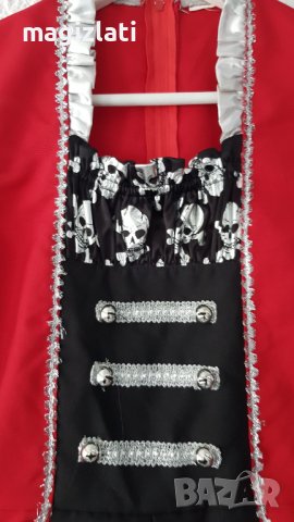 Рокля за Хелуин с черепи размер ХS-S - нова, снимка 12 - Рокли - 42701371