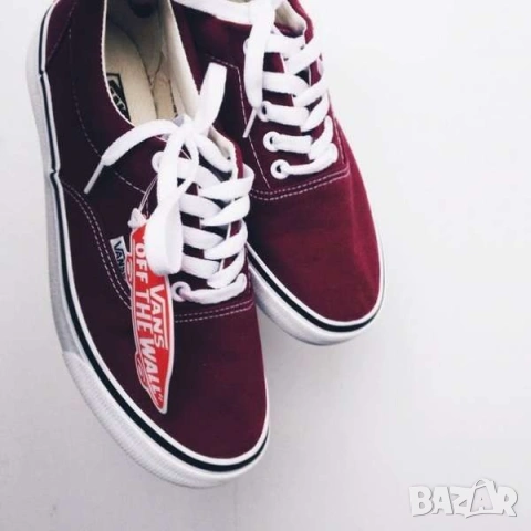 Vans Era Classic 38 н. Бордо обувки кецове маратонки гуменки