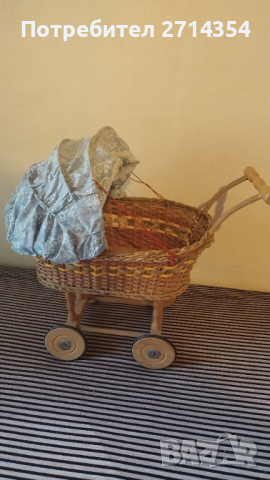 Ретро количка за кукли , снимка 4 - Колекции - 44757009