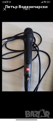 Микрофонът JBL - PBM100 е професионален вокален микрофон. Той е с лесна настройка, която се състои о, снимка 1 - Други - 41622669