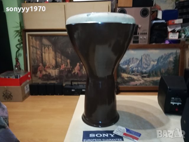 ГОЛЯМА ТАРАМБУКА КАФЯВ ГЛАНЦ 42Х26СМ 2507231002, снимка 7 - Ударни инструменти - 41650737