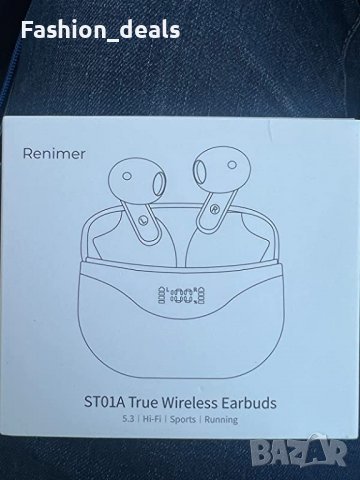 Нови Безжични слушалки Спортни с кутия за зареждане Earbuds за музика, снимка 2 - Bluetooth слушалки - 40181267