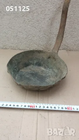 кован бакърен меден тиган , снимка 6 - Антикварни и старинни предмети - 49762196