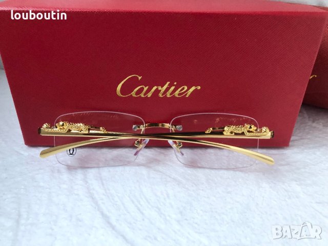Cartier висок клас слънчеви очила Мъжки Дамски слънчеви 4 цвята, снимка 12 - Слънчеви и диоптрични очила - 41957726