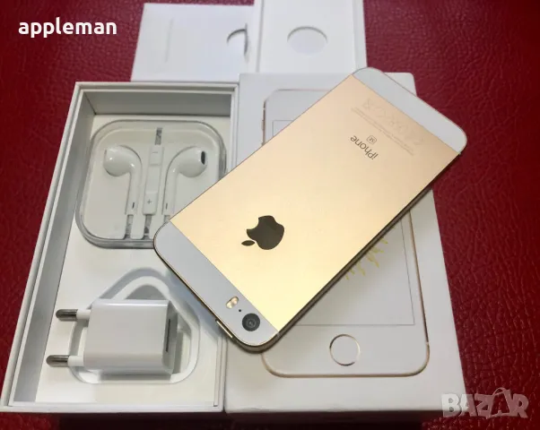 Apple iPhone SE 32Gb Gold Фабрично отключен Айфон телефон, снимка 5 - Apple iPhone - 49559057