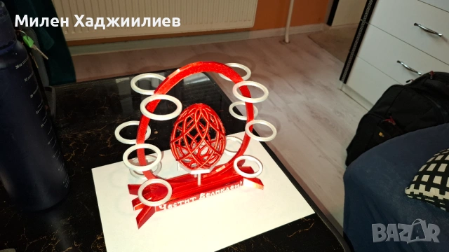 Поставка за яйца - Великден сувенир, снимка 3 - Декорация за дома - 53667321