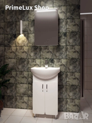 Комплект за баня Кремена от ПВЦ материал с водоустойчиво покритие., снимка 2 - Мивки - 53093591