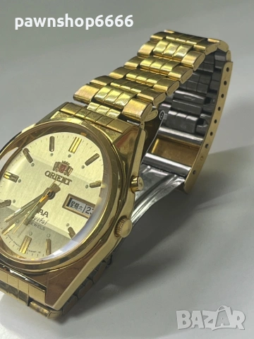 Винтидж автоматичен часовник ORIENT L469648 / 21 jewels, снимка 4 - Мъжки - 53016078
