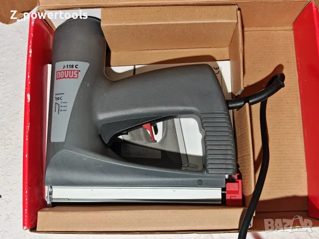 Електрически такер Novus J-118 C Electronic – Перфектно състояние