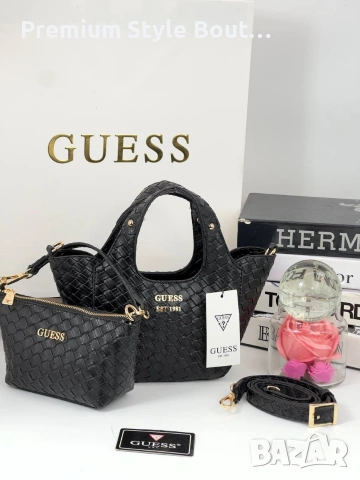 чанти Guess ➡️28cm ⬆️15cm 🌟, снимка 4 - Чанти - 53859228