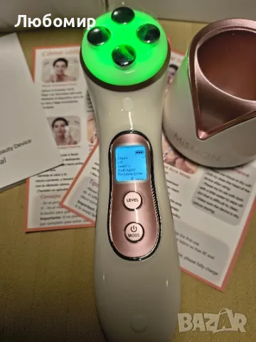 MiSMON Устройство за намаляване на бръчки, 5 в 1 многофункционален масажор за лице,  , снимка 5 - Други - 50317836